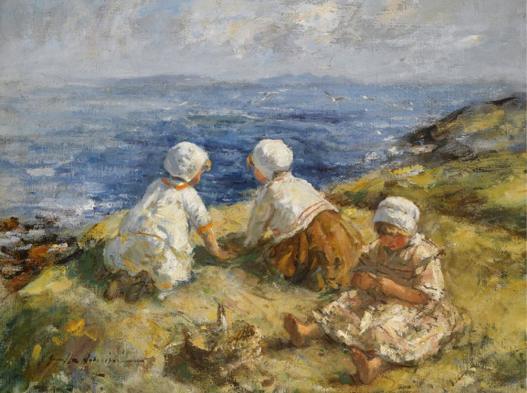 Unknown Artist Summer on the Clifftops